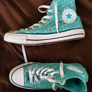 Converse mermaid hi tops